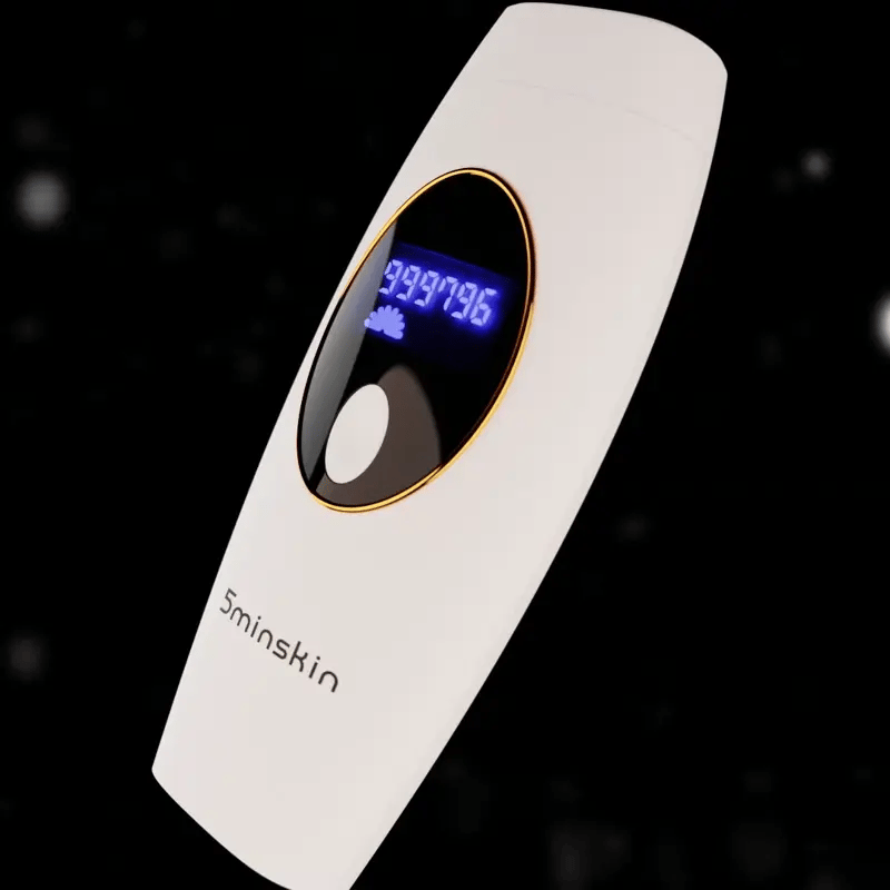 5MINSKIN AT-HOME LASER HAIR REMOVAL HANDSET SILKY SMOOTH BUNDLE