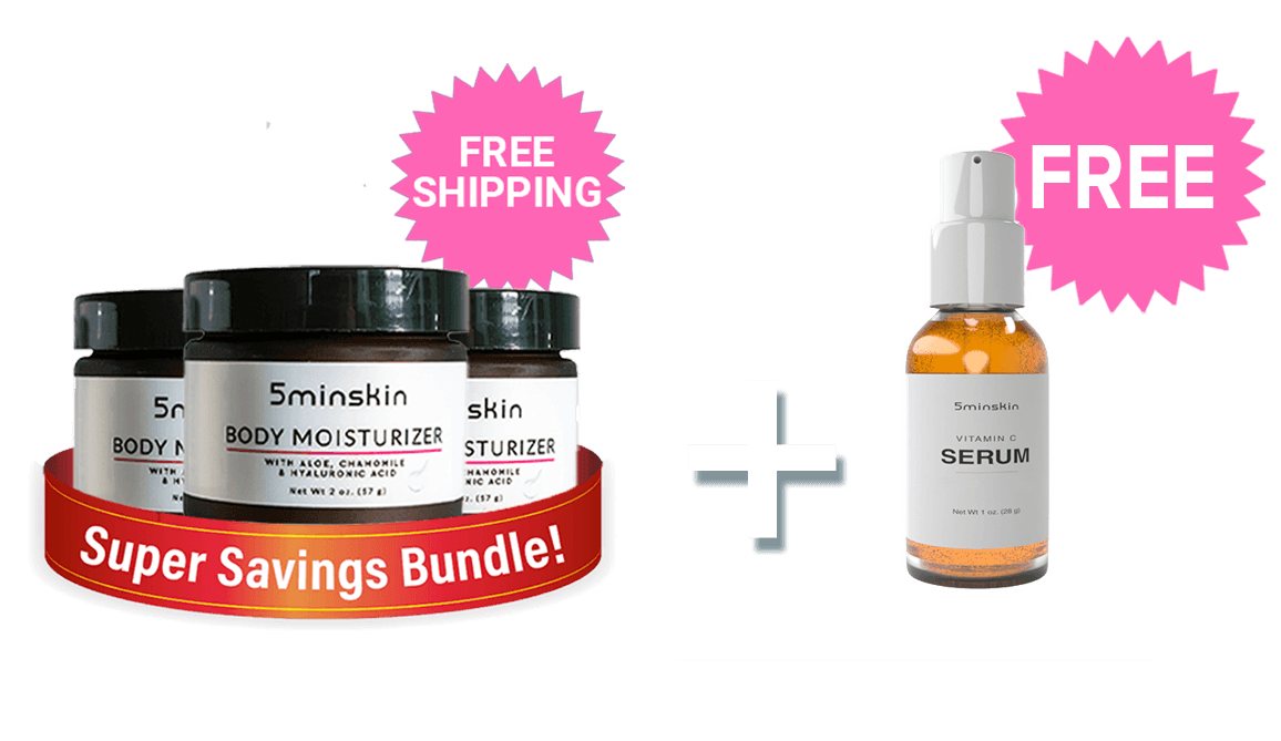 3x Aloe Moisturizer + 1x Vitamin C Serum - Upsell 4