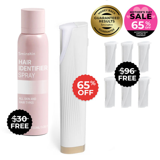 5MINSKIN ELECTRIC DERMAPLANING TOOL - 65% OFF MOTHER'S DAY SALE + 2 FREE GIFTS (WORTH $126)