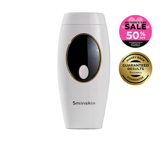 5MINSKIN MALE AT-HOME LASER HAIR REMOVAL HANDSET - 50% OFF MOTHER'S DAY SALE